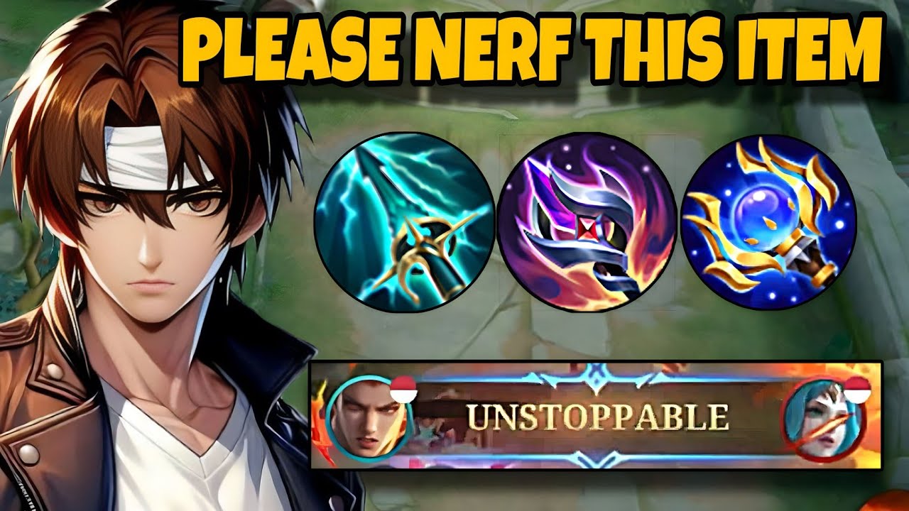 FIX PAKE ITEM INI SAKITNYA GAK ADA OBAT‼️COMBO PASIF DARI ITEM YG BROKEN | KEBAKAR DAN BOOMMMM 🔥🔥🔥