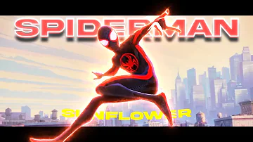 Miles Morales  [4k]  Spider Man  [ AMV/EDIT ] -  Sunflower