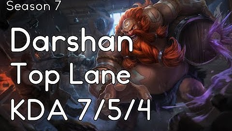 Darshan - Gragas vs Galio - NA - Gameplay Highlight S7