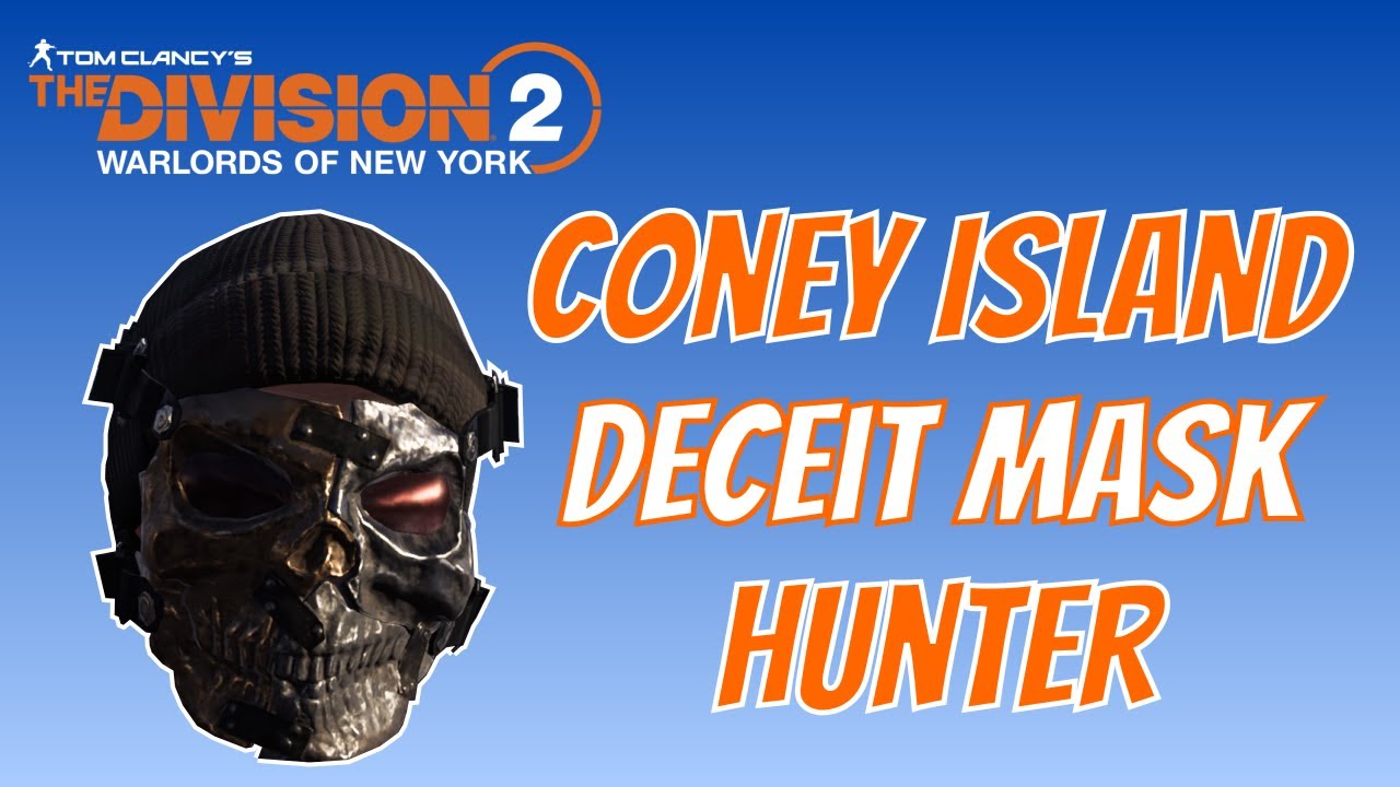 The Division 2 | Coney Island Hunter | Deceit Mask