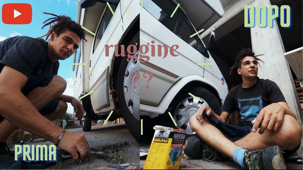 Trattamento Ruggine Camper...Scopri come! Ford transit 1991
