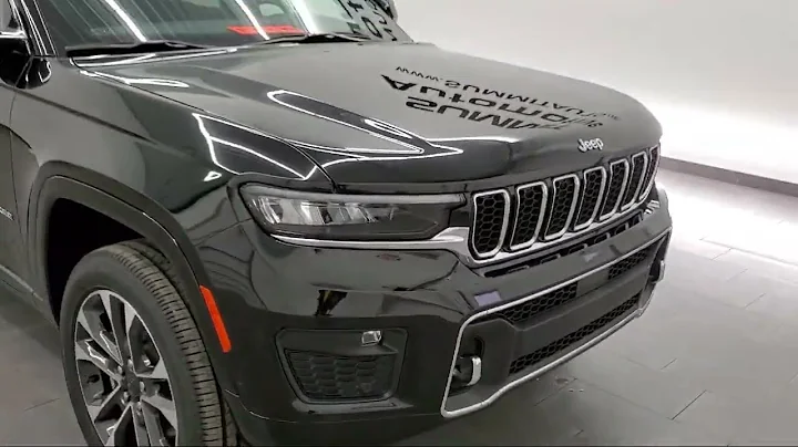 2022 Jeep Grand Cherokee Overland Diamond Black Crystal Pearlcoat New. walk around for sale in Fond