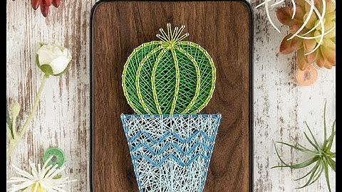 BAZIMA DIY STRING ART——Cactus