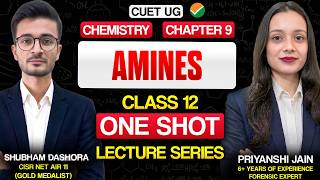 Amines | Chapter 9 | Chemisty Class 12 | CUET UG 2026 #cuetug2026