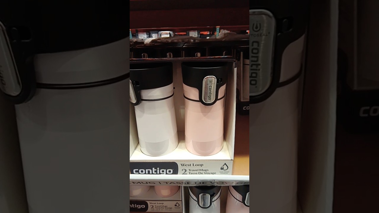 SHORTS / CONTIGO / TRAVEL MUG / PACK OF 2/ $ 34.99 CAD / COSTCO / LANGLEY /  BC - YouTube