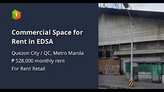 Commercial Space for Rent in EDSA