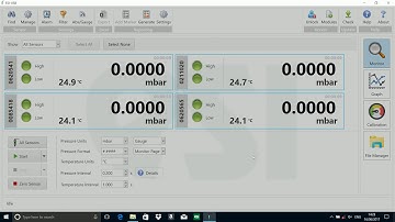 Creating a Differential Pressure reading with the GD4200-USB pressure transducer