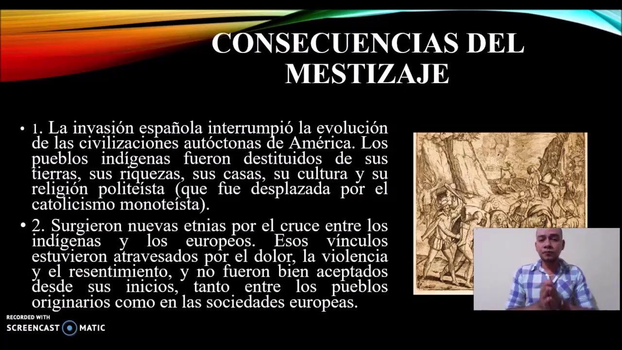 Población Mestiza clase 2 - Noveno Grado – Ciencias Sociales - YouTube