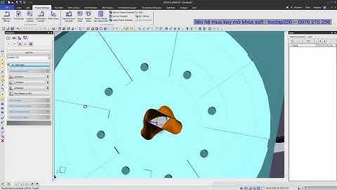 Hướng dẫn tạo đường dao 4 trục đồng thời  - Phần mềm Surmill9.0