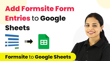 How to Add Formsite Form Entries to Google Sheets - Formsite Google Sheets Integration