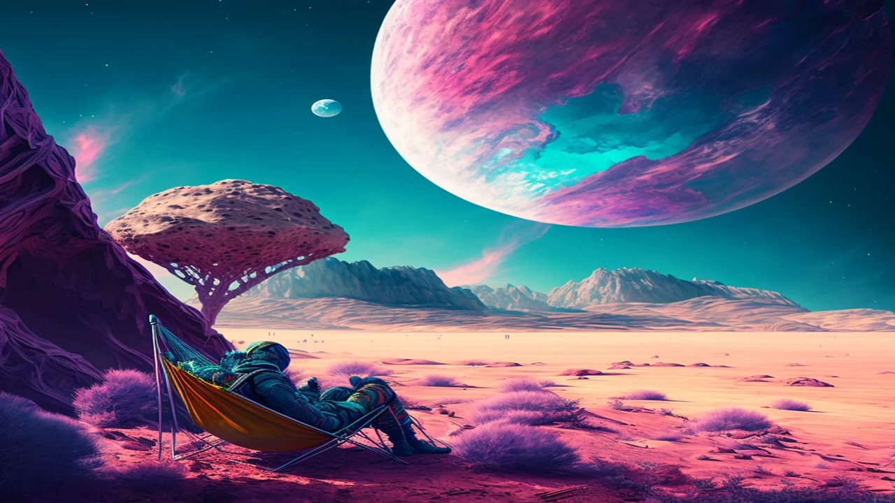 5 Hour Alien Planet White Noise: Relax in Isolation and Enjoy Calming Sounds