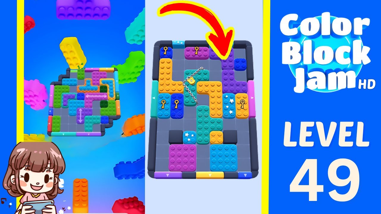 Color Block Jam Level 49 Walkthrough & Guide