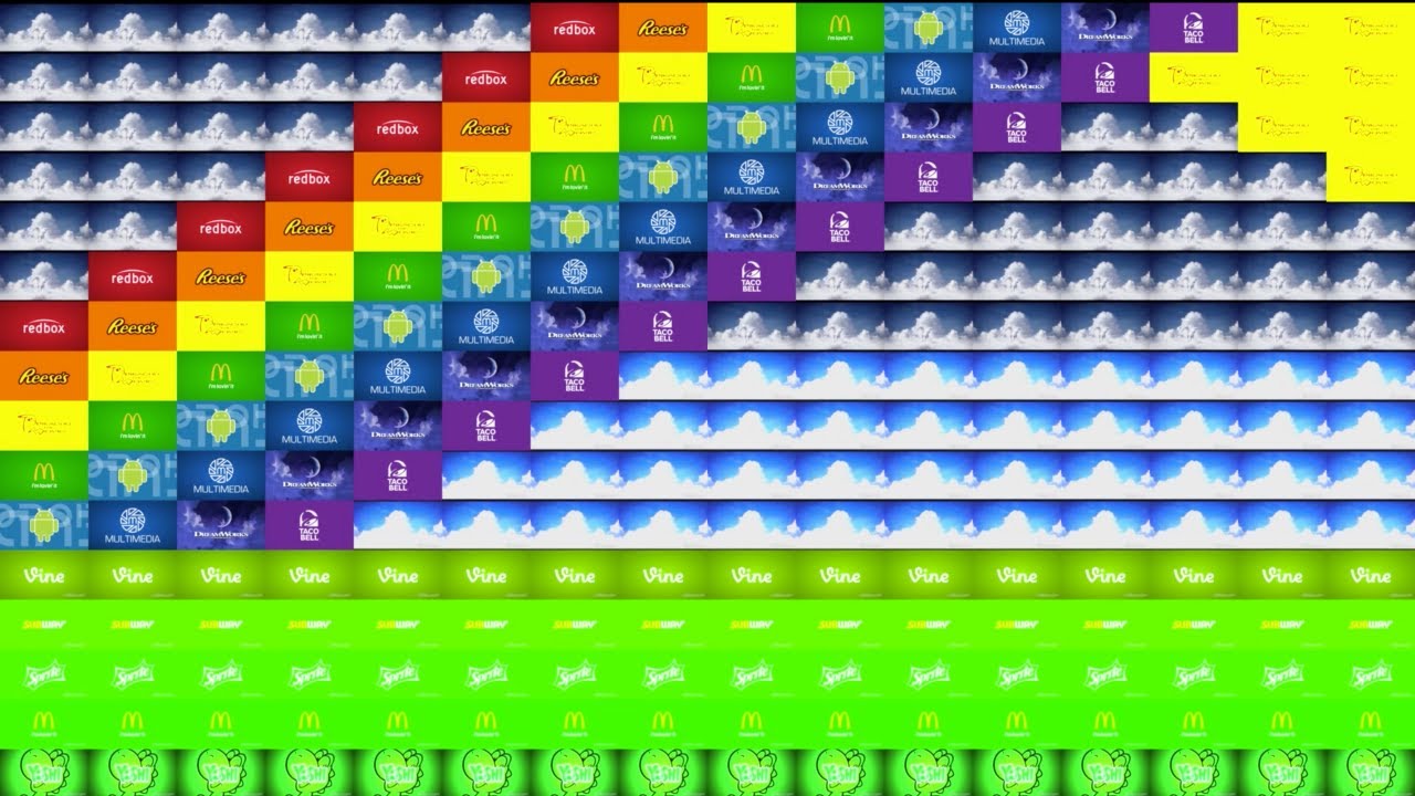 Full Best Animation Logos Create SPRING SEASON 🌦️🌈🌼  (COMBINED ENDING)