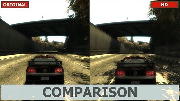 NEED FOR SPEED MOST WANTED | ORIGINAL VS HD VERSION