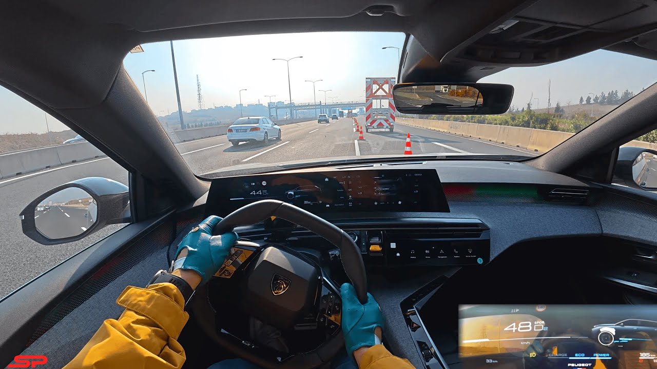 2025 PEUGEOT 5008 1.2 HYBRID - POV Test Drive I 4K