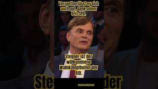 Dr. #baumann ( #afd ) is delighted with #spd's popular figure #stegner