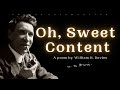 Oh sweet content by w h davies  a poem on the beauty of satisfaction narrated by daniel avinash