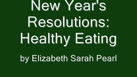 David Jefferis reading Healthy Eating
