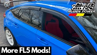 MUGEN Window Visor Vent Install | 2023 FL5 Civic Type R