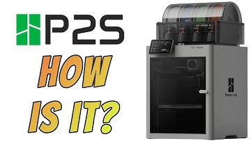 P2S - Bambu Labs newest printer    unboxing, setup and first prints