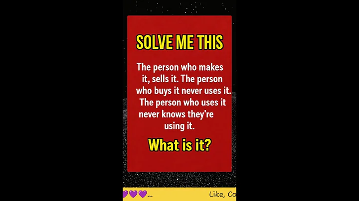 Can you solve this clever riddle?