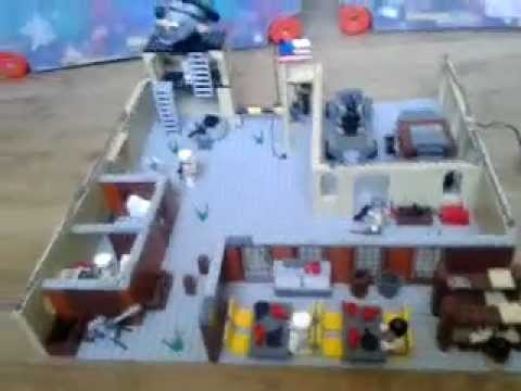 présentation ma première base lego army 