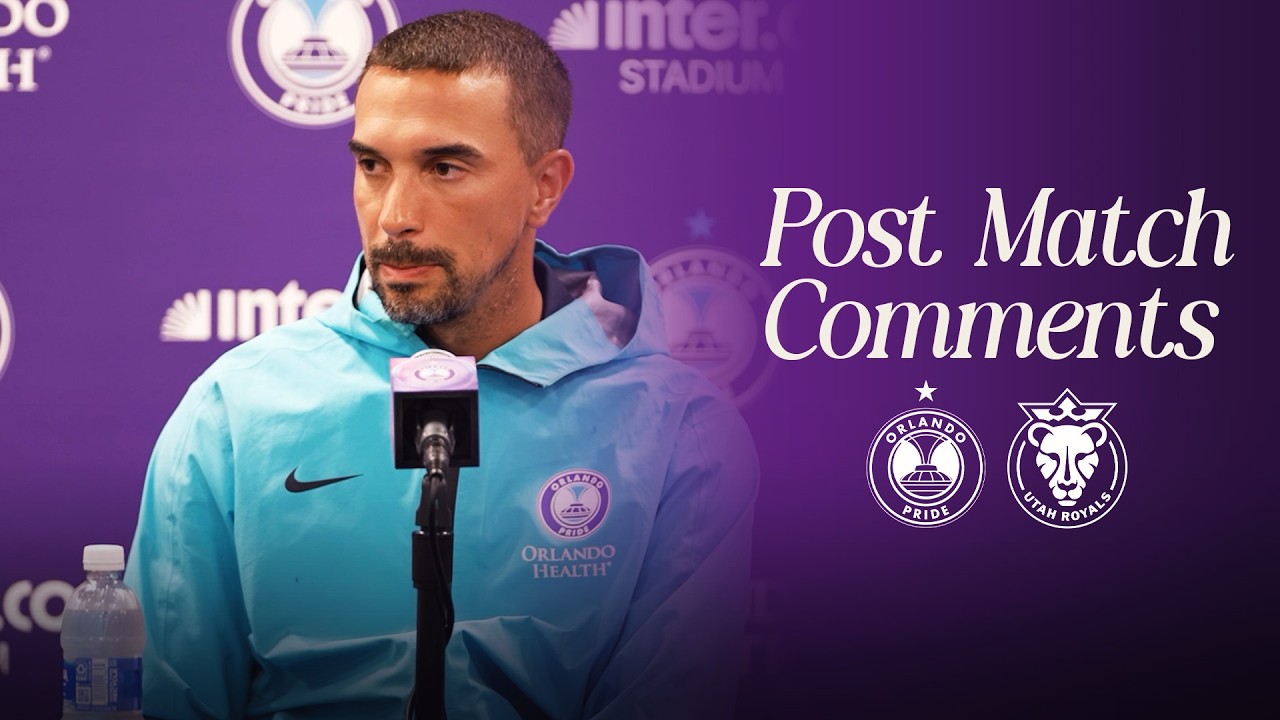 Seb Hines | 2026 Post-Game Comments | Orlando Pride vs Utah Royals