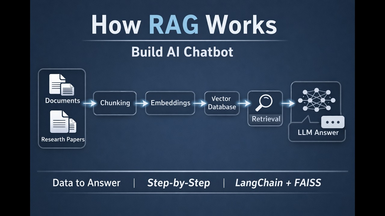How RAG Works in Real Projects | Build AI Chatbot with LangChain ...