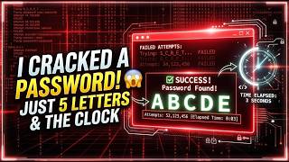 Famous 🔓 I Cracked a 20-Character Password Using Just 5 Letters and a Clock | Google CTF (BEGINNER'S QUEST) Wealth