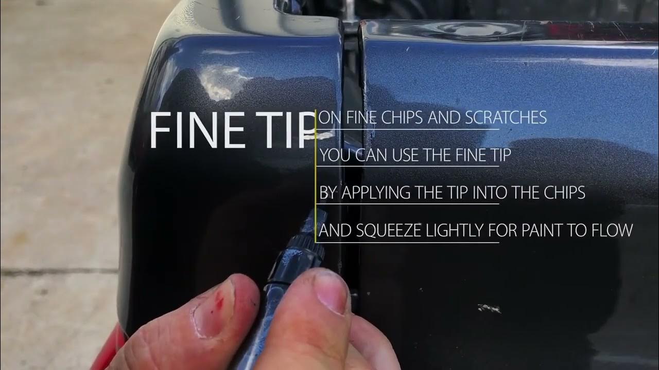 Bcs Auto Paint Using touch up pens for scratch and chip repairs YouTube