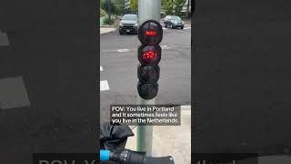 Portland Bike Only Signal