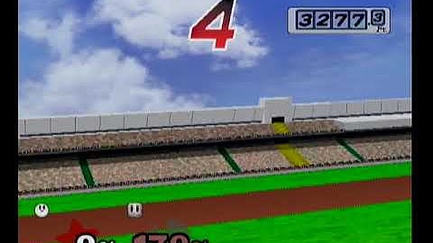 Super Smash Bros Melee Crazy Mod - Growing Kirby In Home Run Contest