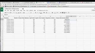 Extrapolating Kelvin Temperature from Volume using excel