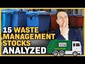 Waste Management Stocks List & Waste Management Sector Analysis - Good Businesses But Too Expensive