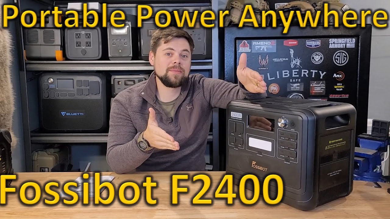 Fossibot F2400 Solar Power Station Review 