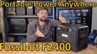 Fossibot F2400 Solar Power Station Review