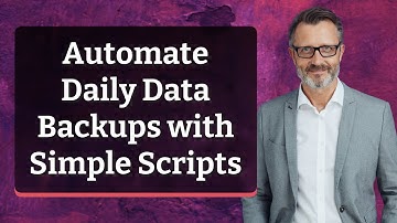 Automate Daily Data Backups with Simple Scripts