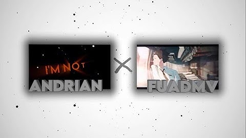 Amv Typography Collab || Free Project File || Node Video