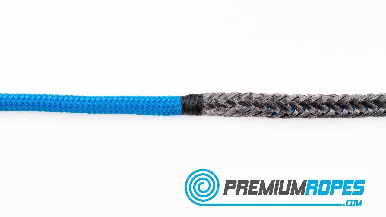 9.4 Joining a single braid Dyneema rope with double braid