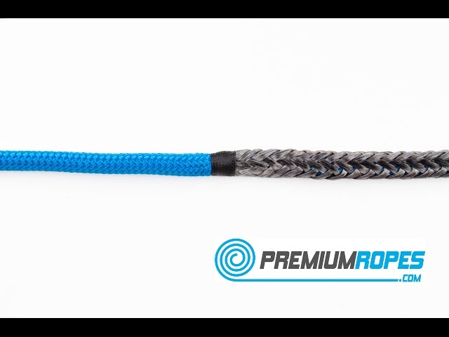 9.4 Joining a single braid Dyneema rope with double braid polyester 