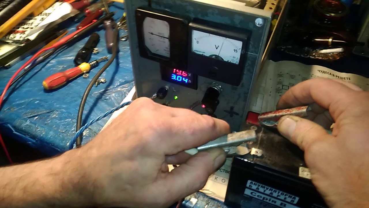 Зарядное БАРС 8-А в действии - YouTube