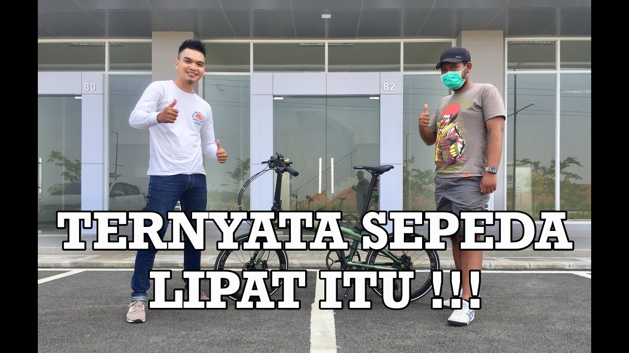 TERNYATA SEPEDA LIPAT ITU !!! ( Ecosmo 10 )