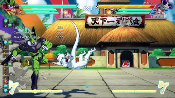 Dbfz Cell corner loop and midscreen 50/50 bnb (with inputs)
