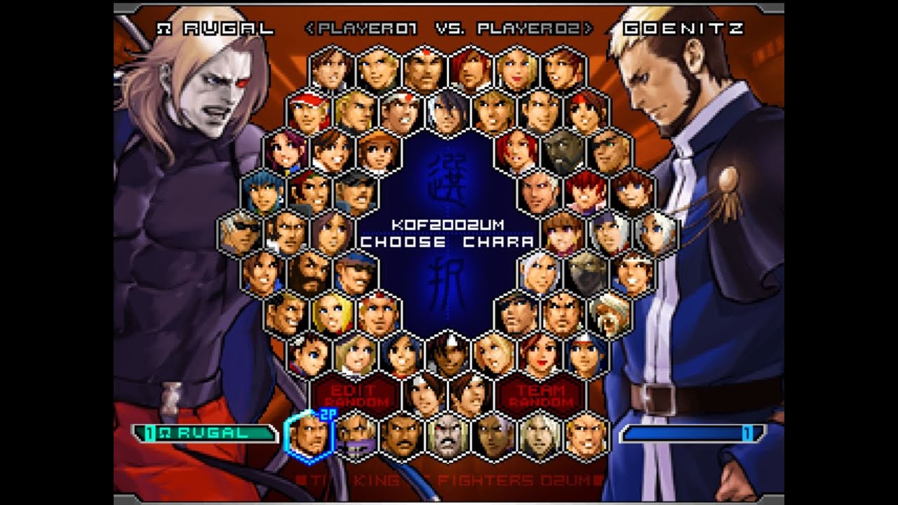 Omega Rugal vs Goenitz (CPU) - The King of Fighters 2002 Unlimited ...
