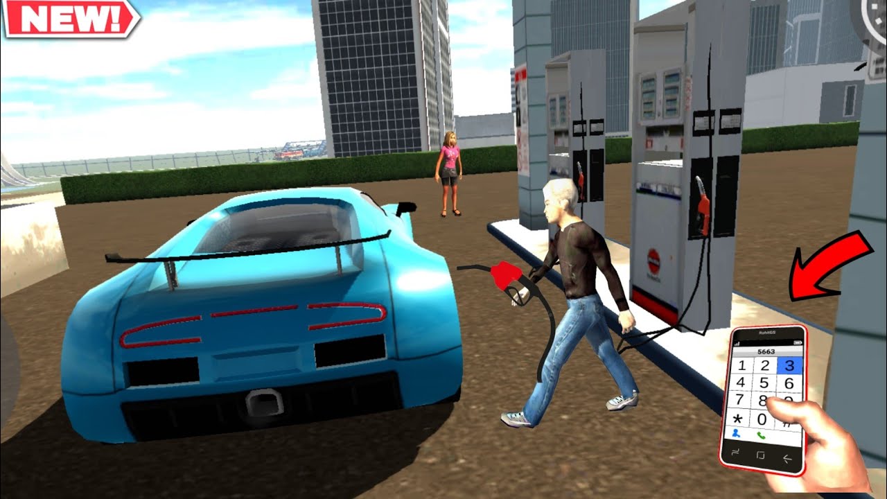 Petrol pump worker cheat code? आ गया in Indian bike driving 3d New