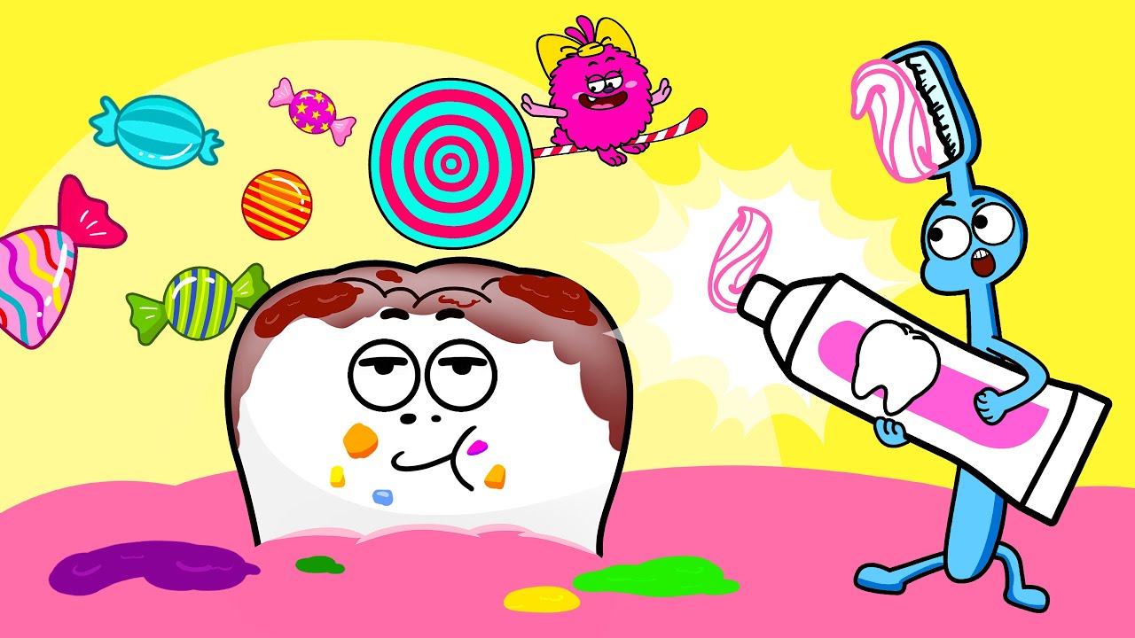 Cepilla tus Dientes | Hacky Baby | Caricaturas para Niños | Doctora Sophia Español