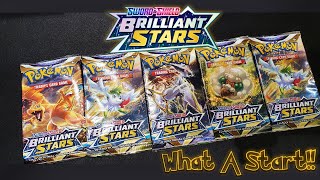 WOW AMAZING Pokémon BRILLIANT STARS Booster Packs