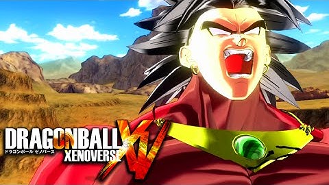 Dragon Ball Xenoverse - Broly SSJ4 Vs Vegeta SSJ4 [MOD] (1080p HD)