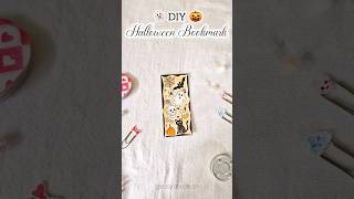 Cute Halloween bookmark 🎃 Spooky art ideas #art #halloween #bookmark #drawing #trending #shorts #diy