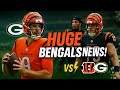 Bengals Receive Major Update Before Packers Game 🏈